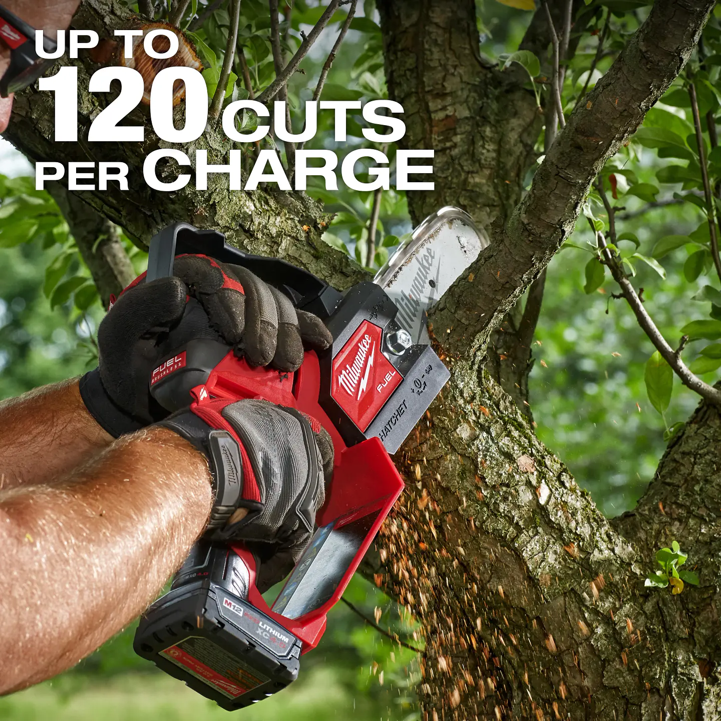 Motosierra de Poda Milwaukee M12 FUEL HATCHET 6