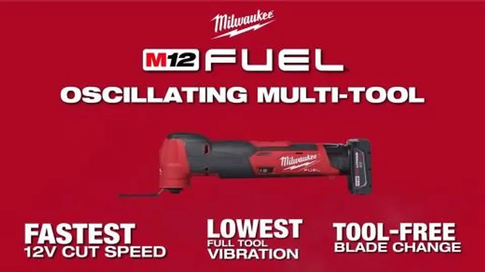 Multiherramienta Oscilante Milwaukee M12 FUEL Solo Herramienta 2526-20 2