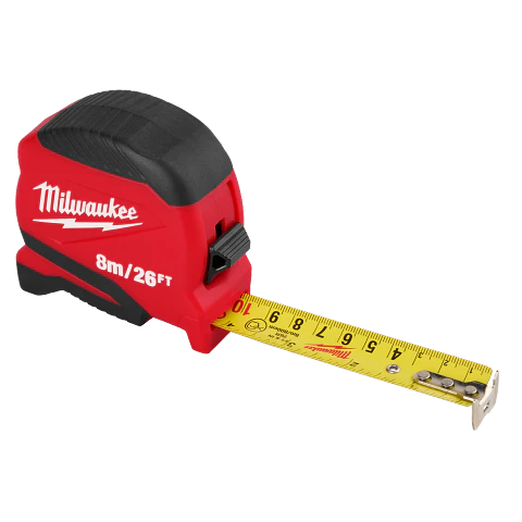 Huincha de Medir Milwaukee Compacta 8m/26' 48-22-1726