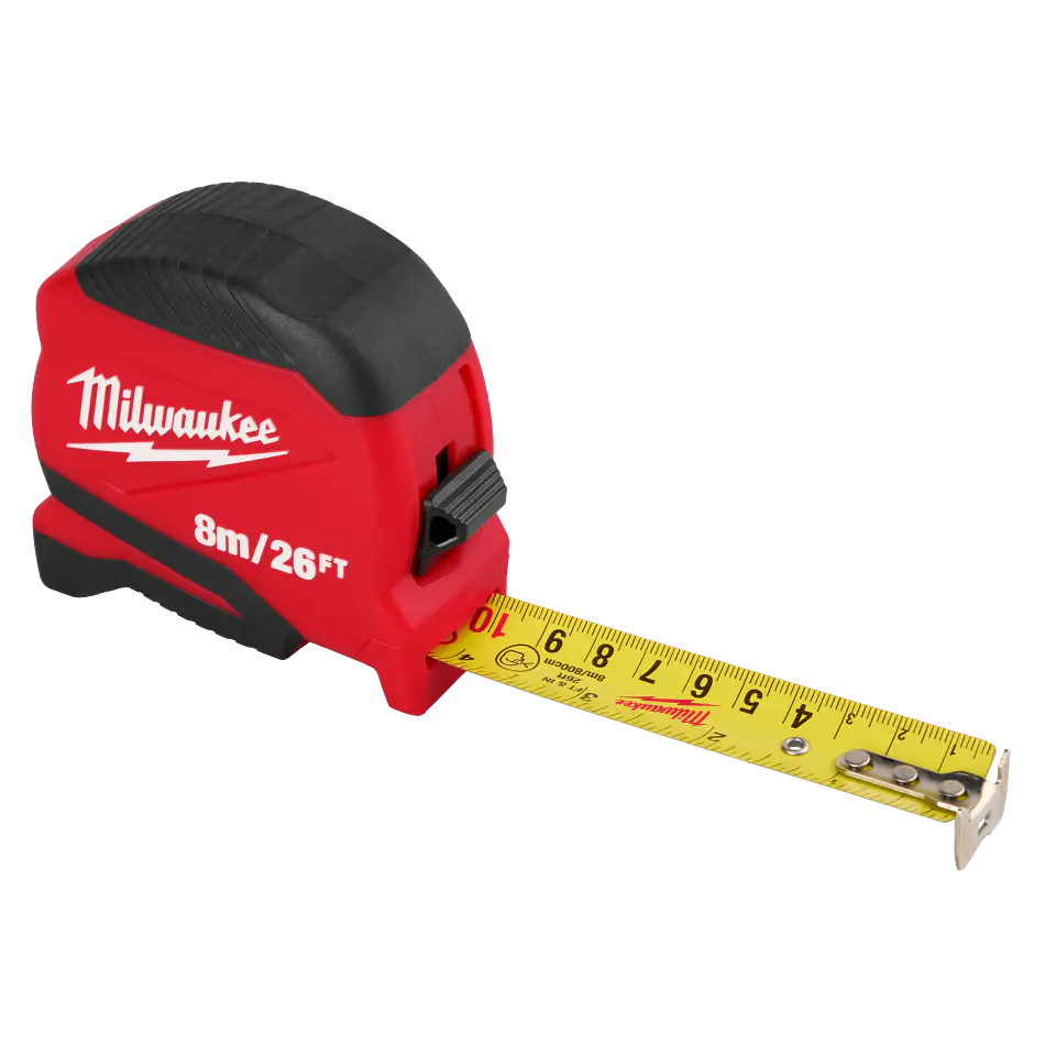 Huincha de Medir Milwaukee Compacta 8m/26' 48-22-1726 1
