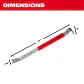 Barra Saca Clavos Milwaukee 21