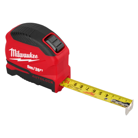 Huincha de Medir Milwaukee 8m Auto-Lock 48-22-1826