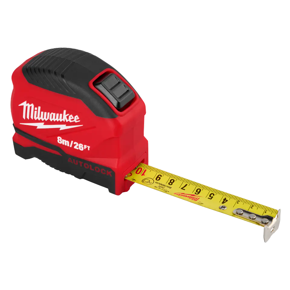 Huincha de Medir Milwaukee 8m Auto-Lock 48-22-1826 1