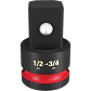 Adaptador de Impacto Milwaukee SHOCKWAVE 1/2