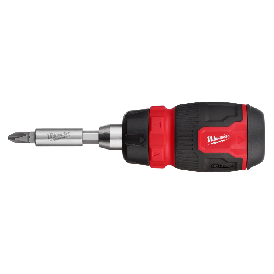 Atornillador Multipuntas Milwaukee 8 en 1 Compacto con Chicharra 48-22-2913 1