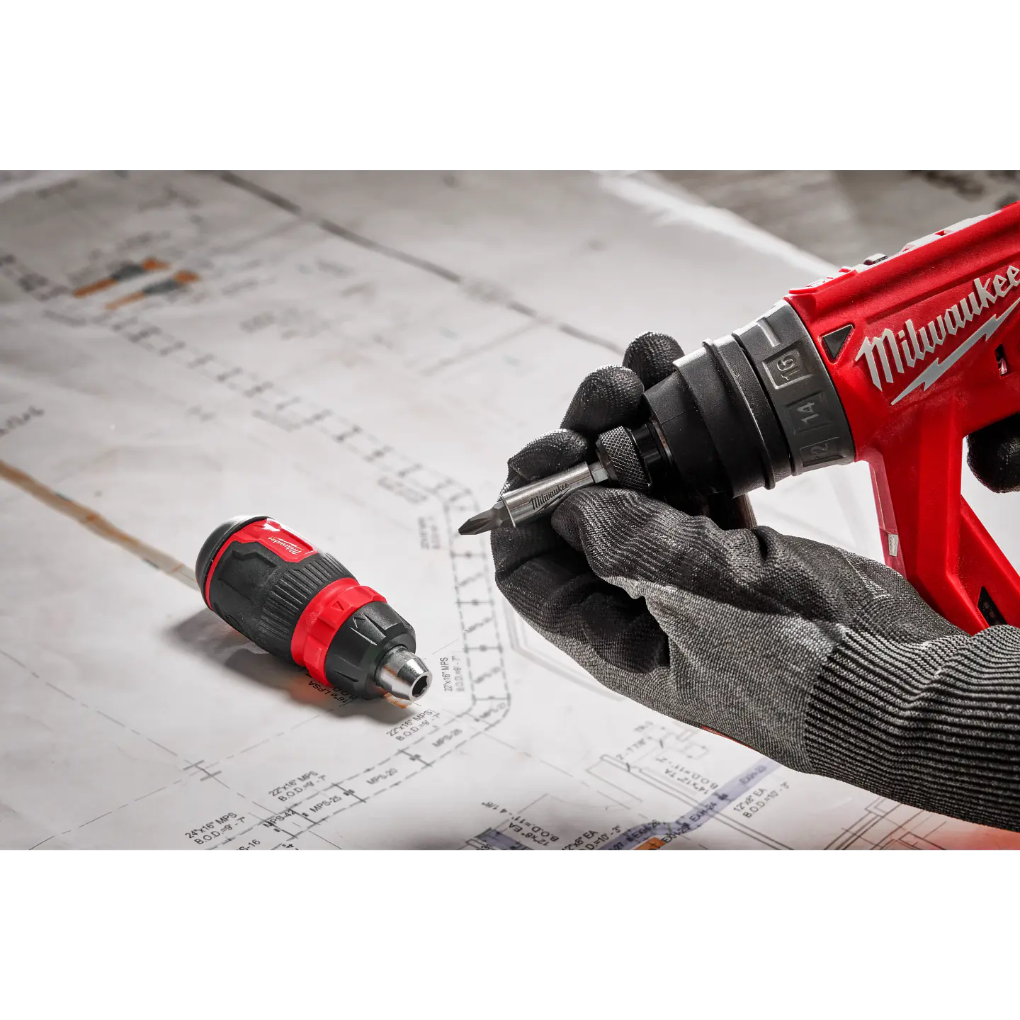 Atornillador Multipuntas Milwaukee 8 en 1 Compacto con Chicharra 48-22-2913 5