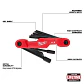 Set Llaves Allen Plegables Milwaukee SAE 11 Piezas Electricista 48-22-2180 - Miniatura 2