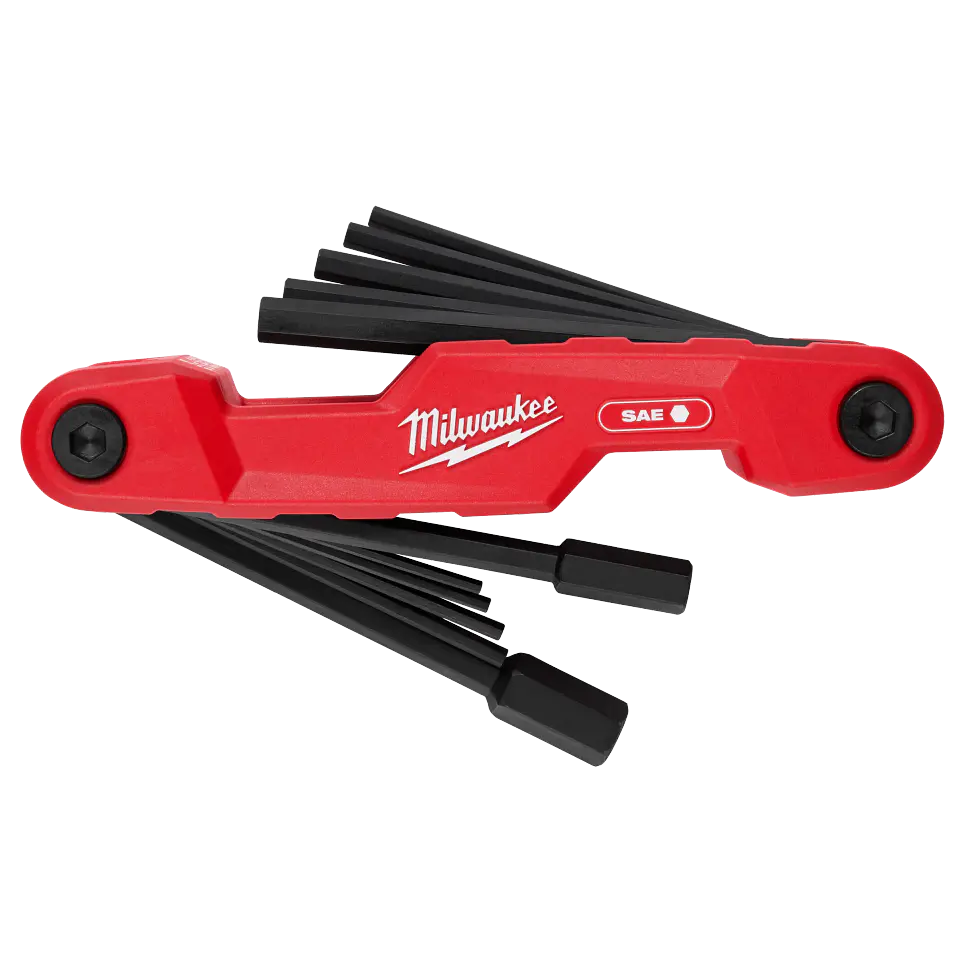 Set Llaves Allen Plegables Milwaukee SAE 11 Piezas Electricista 48-22-2180 3
