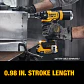 Remachadora Inalambrica 20V XR 3/16 Sin Bateria DeWalt DCF403B - Miniatura 7