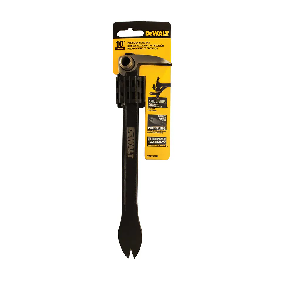 Kit Martillo Carpintero 22oz Dewalt DWHT51005 + Palanca 10