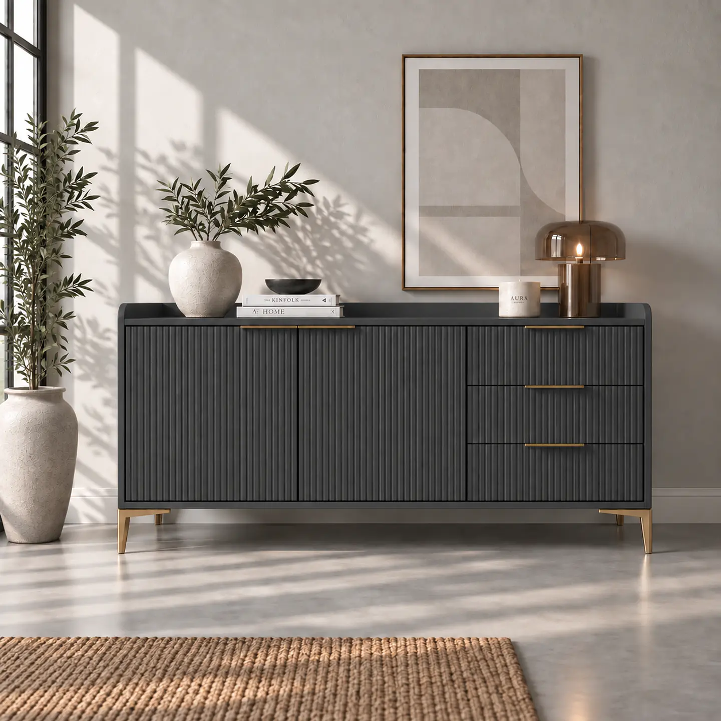 BUFFET CARBON CHALKED 1
