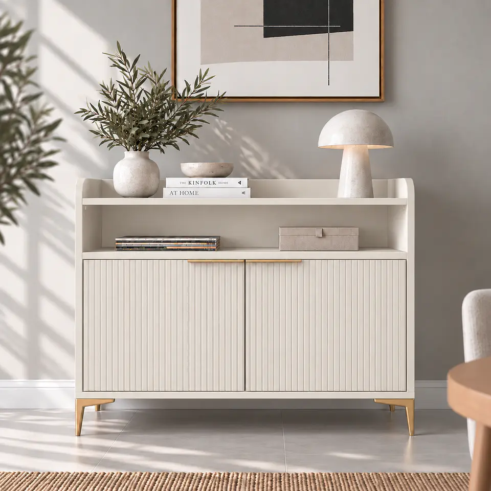 APARADOR LINEN WHITE CHALKED 1