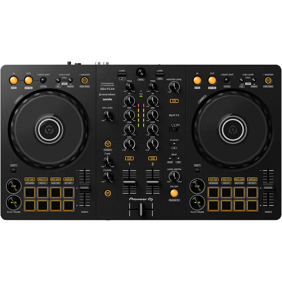 Pioneer DJ DDJ-FLX4 – Controlador DJ de 2 canales 1