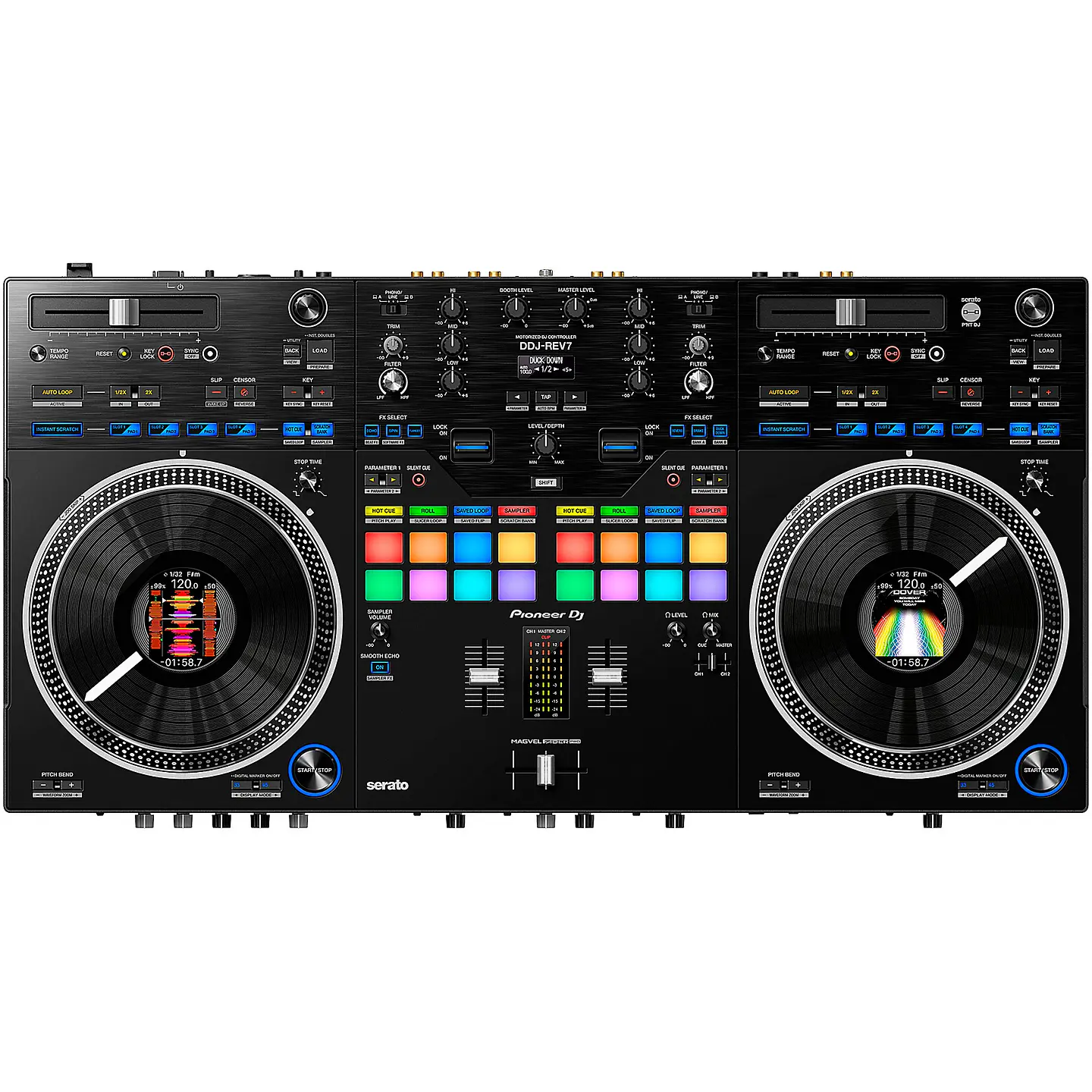 Pioneer DJ DDJ-REV7 - Controlador DJ de 2 canales 1