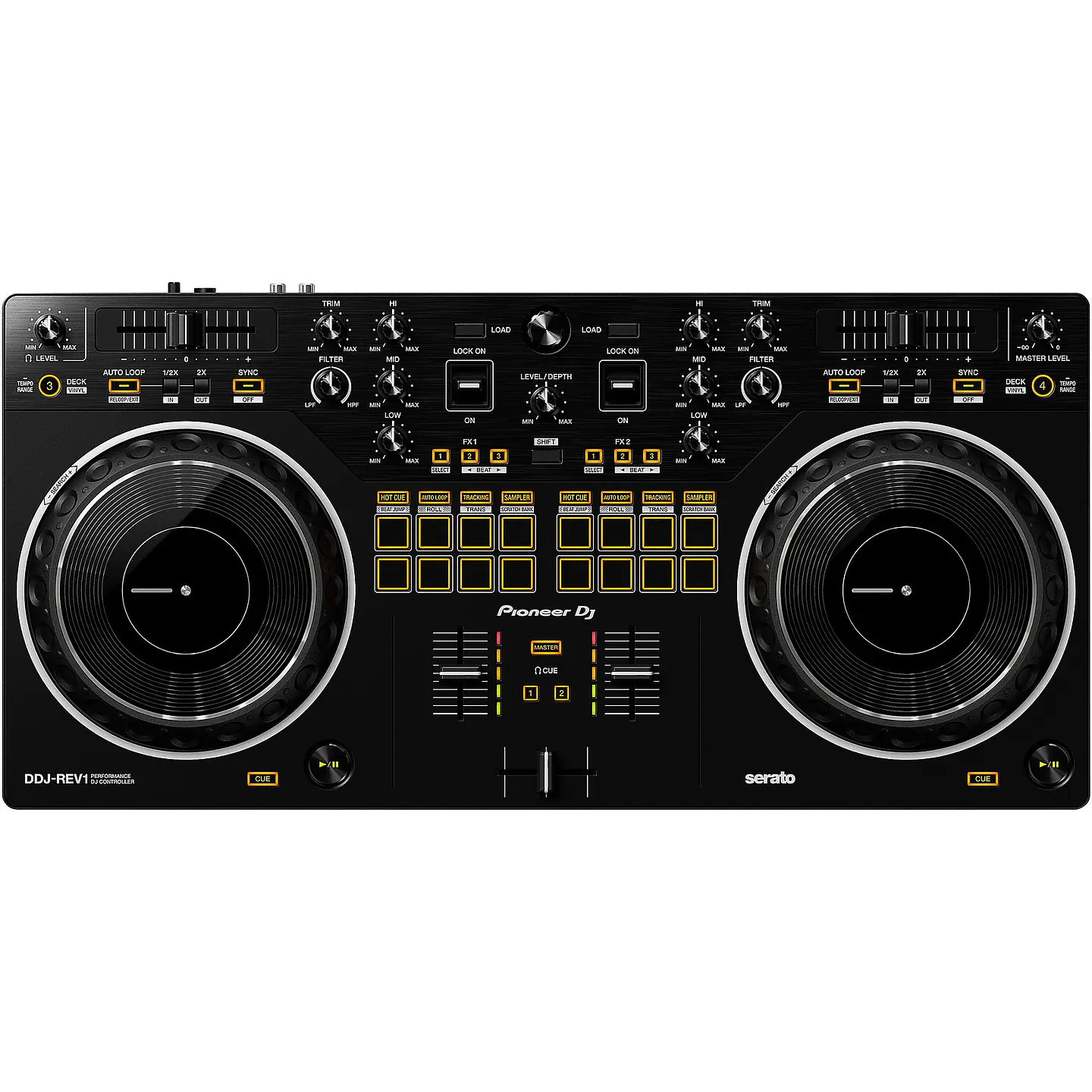 Pioneer DJ DDJ-REV1 - Controlador de DJ de 2 Canales 1