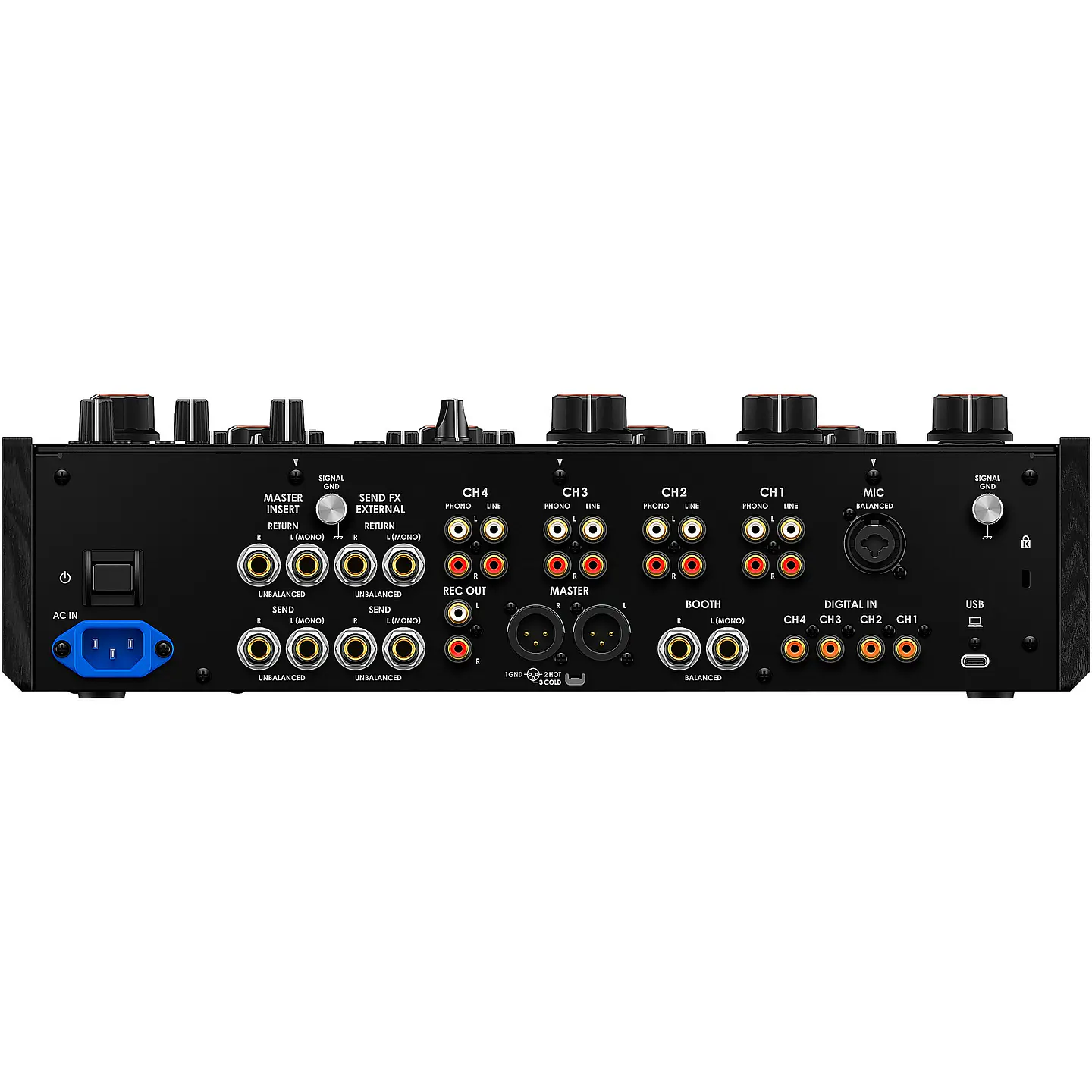 AlphaTheta Euphonia - Mezcladora DJ Rotativa de 4 Canales 4