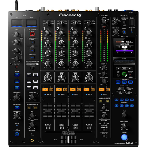 Pioneer DJ DJM-A9 - Mezcladora DJ de 4 Canales