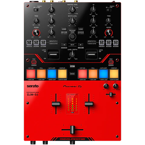 Pioneer DJ DJM-S5 - Mezcladora DJ de 2 Canales