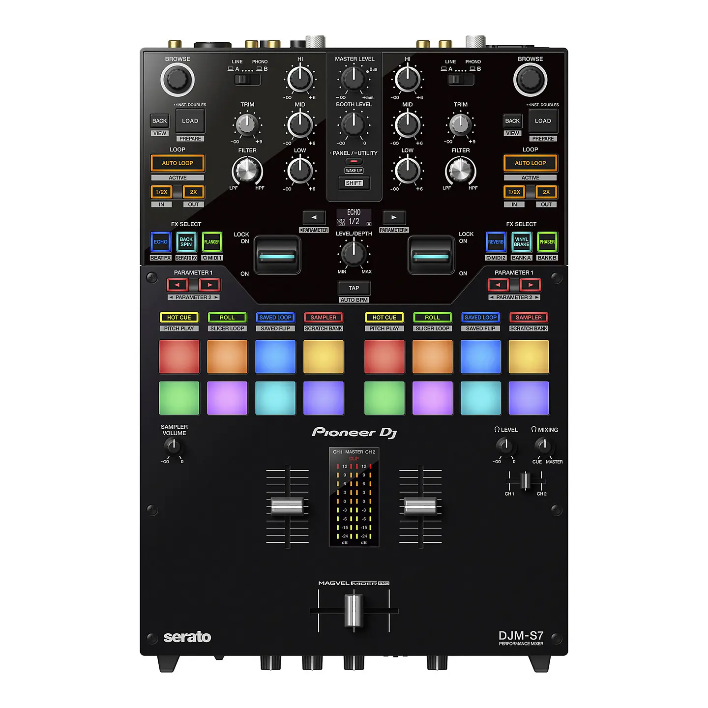 Pioneer DJ DJM-S7 - Mezcladora DJ de 2 Canales 1