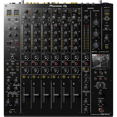 Pioneer DJ DJM-V10-LF - Mixer Profesional de 6 Canales