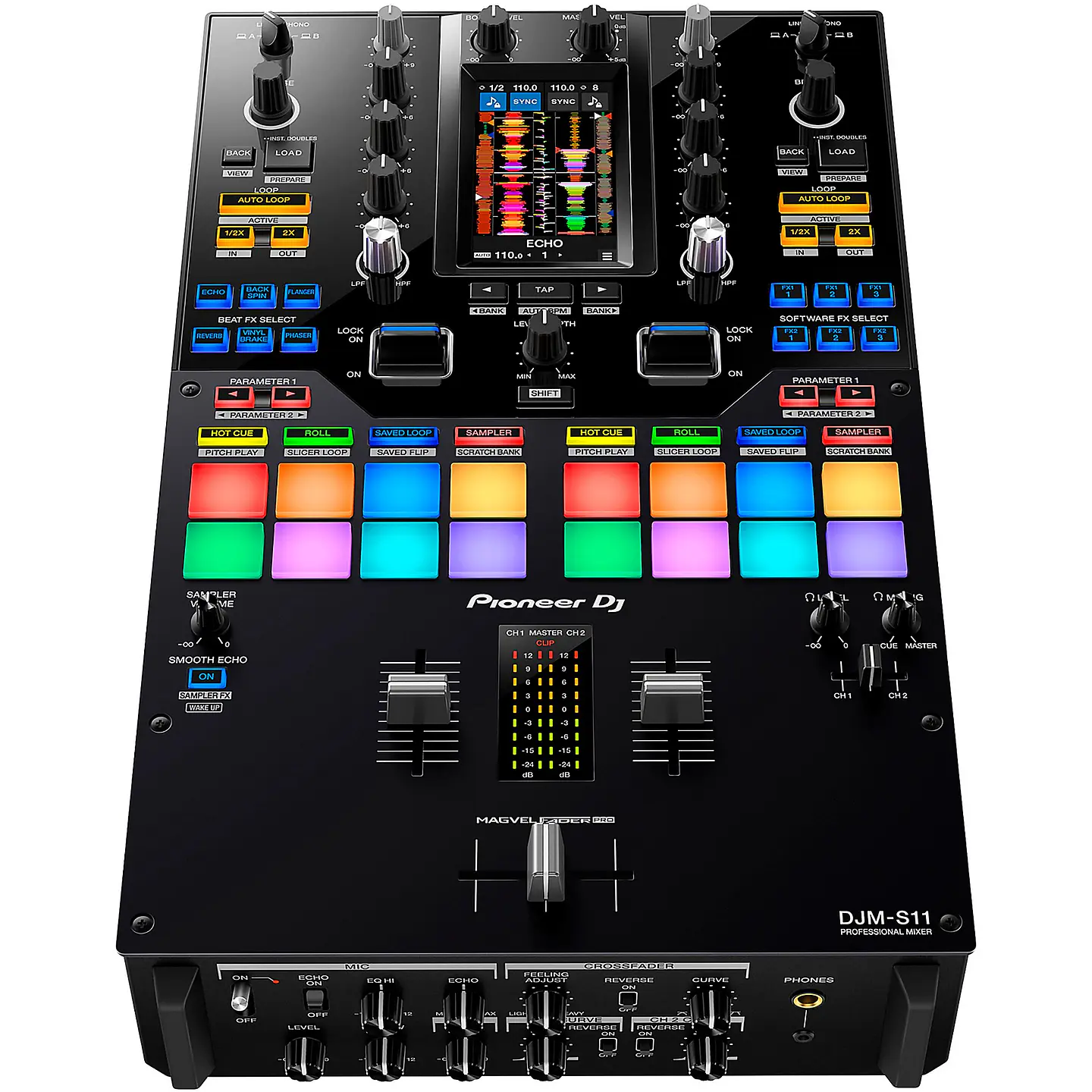 Pioneer DJ DJM-S11 - Mezcladora DJ de 2 Canales 2