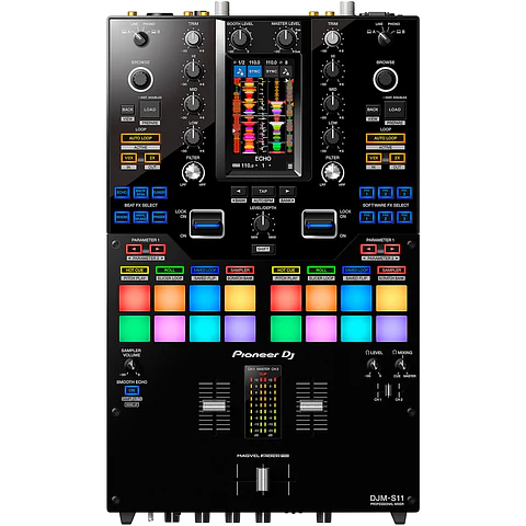 Pioneer DJ DJM-S11 - Mezcladora DJ de 2 Canales
