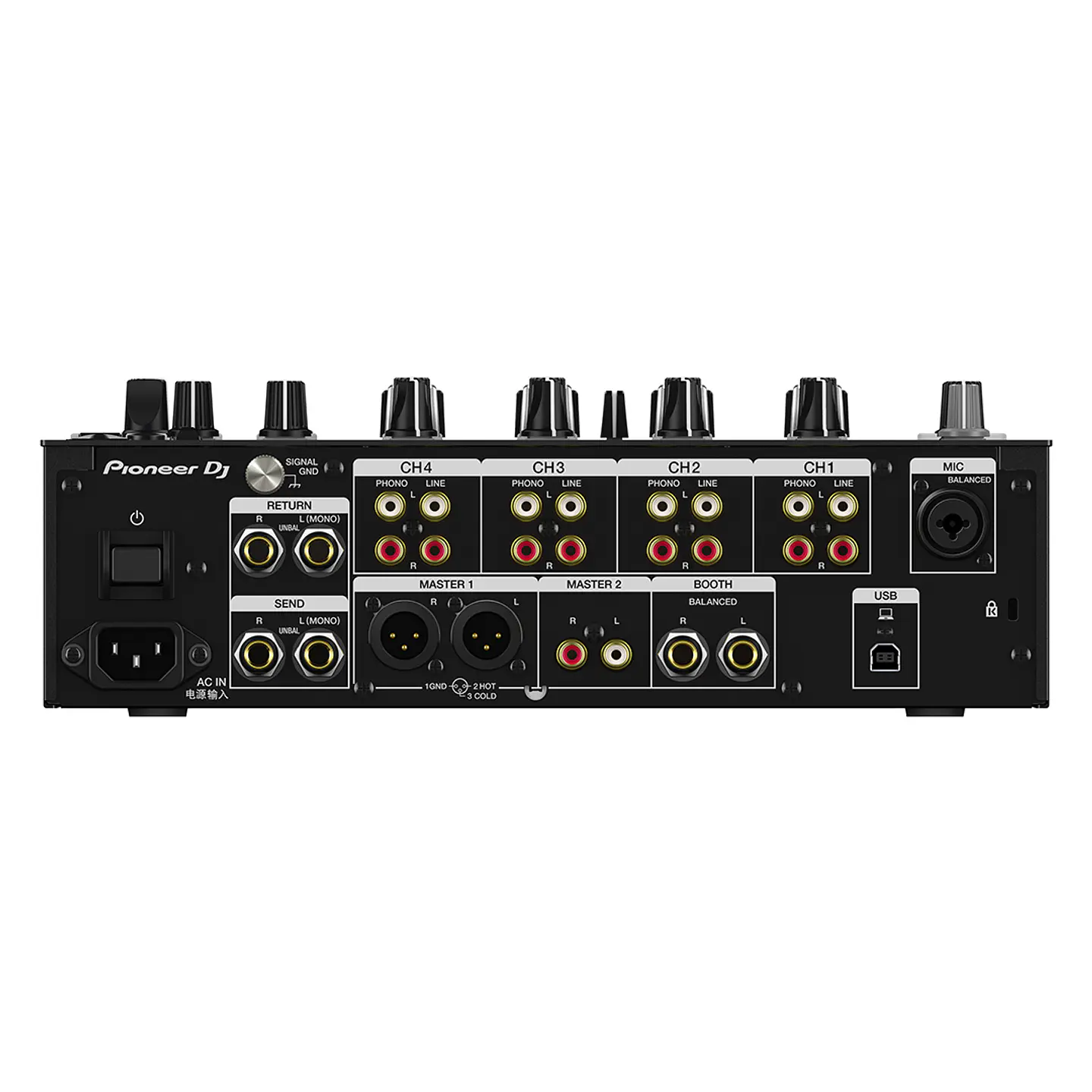 Pioneer DJ DJM-750MK2 - Mezcladora DJ de 4 Canales  3