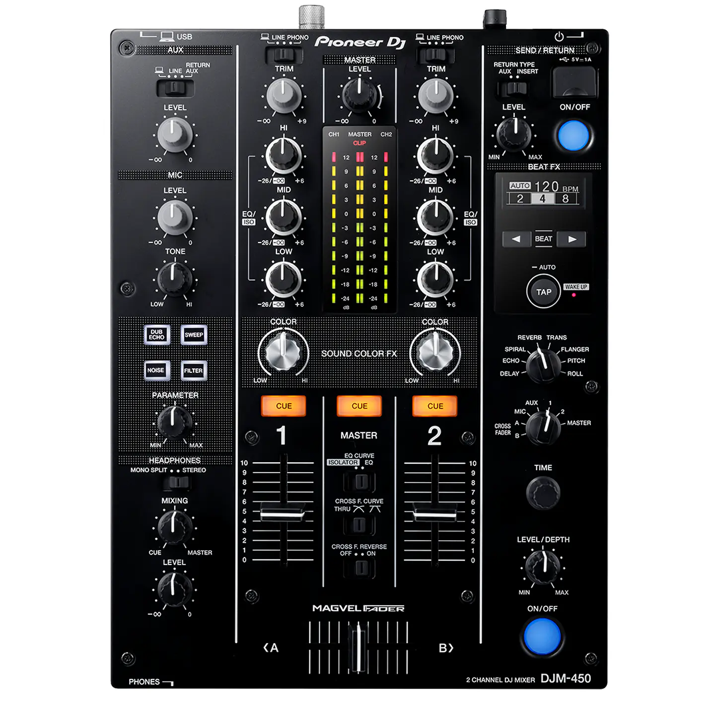 Pioneer DJ DJM-450 - Mezcladora DJ de 2 Canales 1