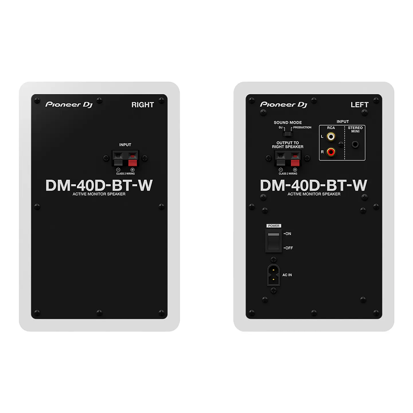 Pioneer DJ DM-40D-BT-W | Sistema de Monitores Activos 4