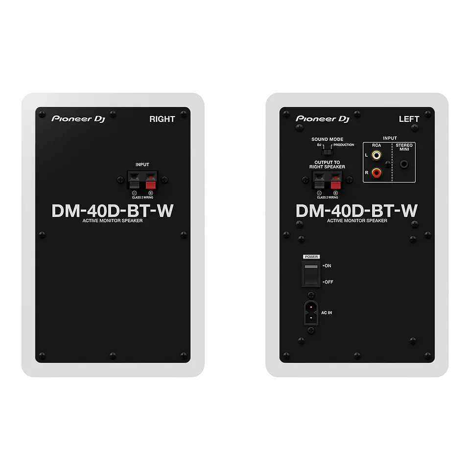 Pioneer DJ DM-40D-BT-W | Sistema de Monitores Activos 4