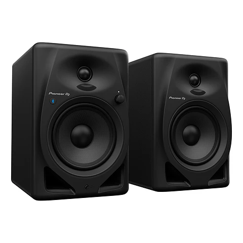 Pioneer DJ DM-50D-BT | Sistema de Monitores Activos de Escritorio de 5" con Bluetooth color Negro