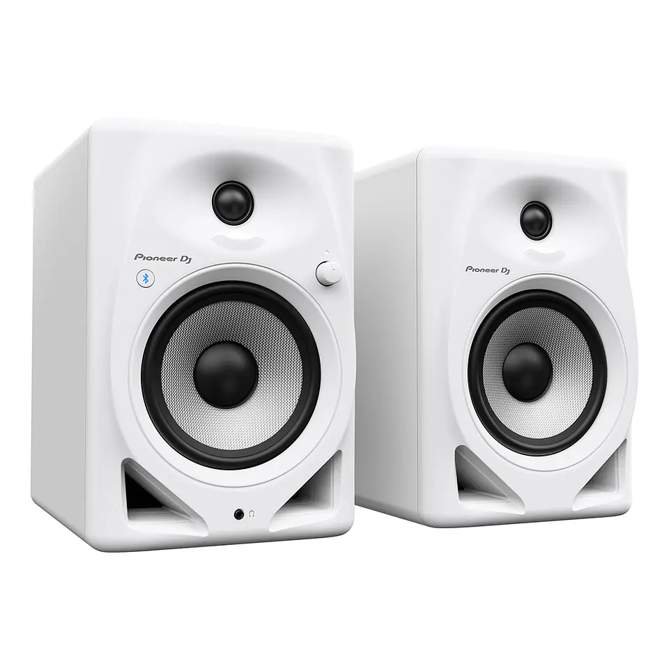Pioneer DJ DM-50D-BT-W | Sistema de Monitores Activos de Escritorio de 5