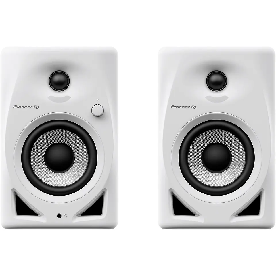 Pioneer DJ DM-40D-W | Monitores Activos de Escritorio de 4 Pulgadas (Par, color Blanco) 1