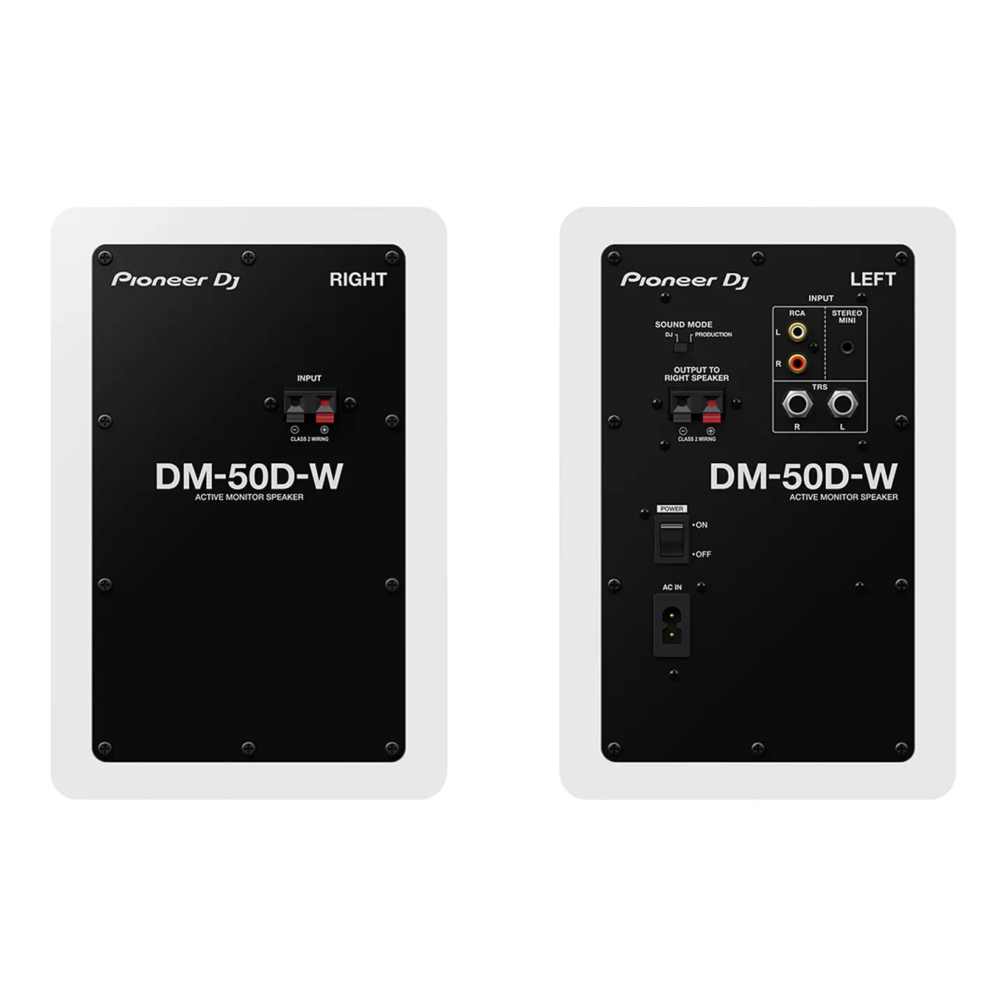 Pioneer DJ DM-50D-W | Monitores Activos de Escritorio de 5