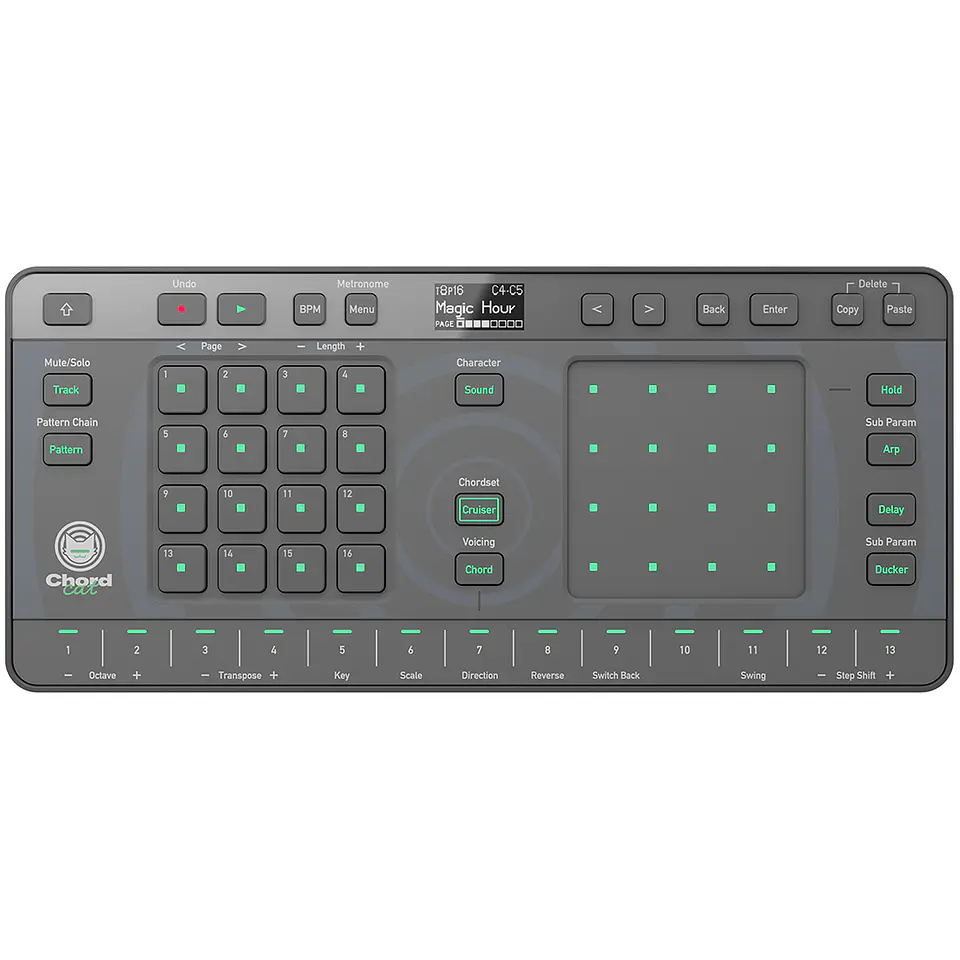 AlphaTheta Chordcat | Groovebox Portátil 1