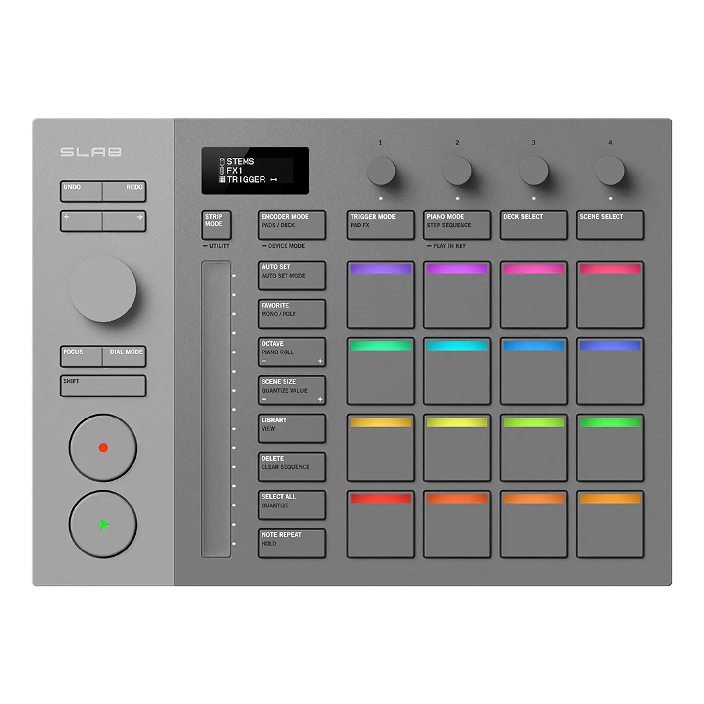 AlphaTheta SLAB - Controlador MIDI para Serato Studio 1