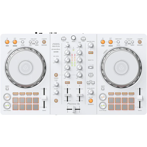 Pioneer DJ DDJ-FLX4-W – Controlador DJ de 2 canales (color Blanco)