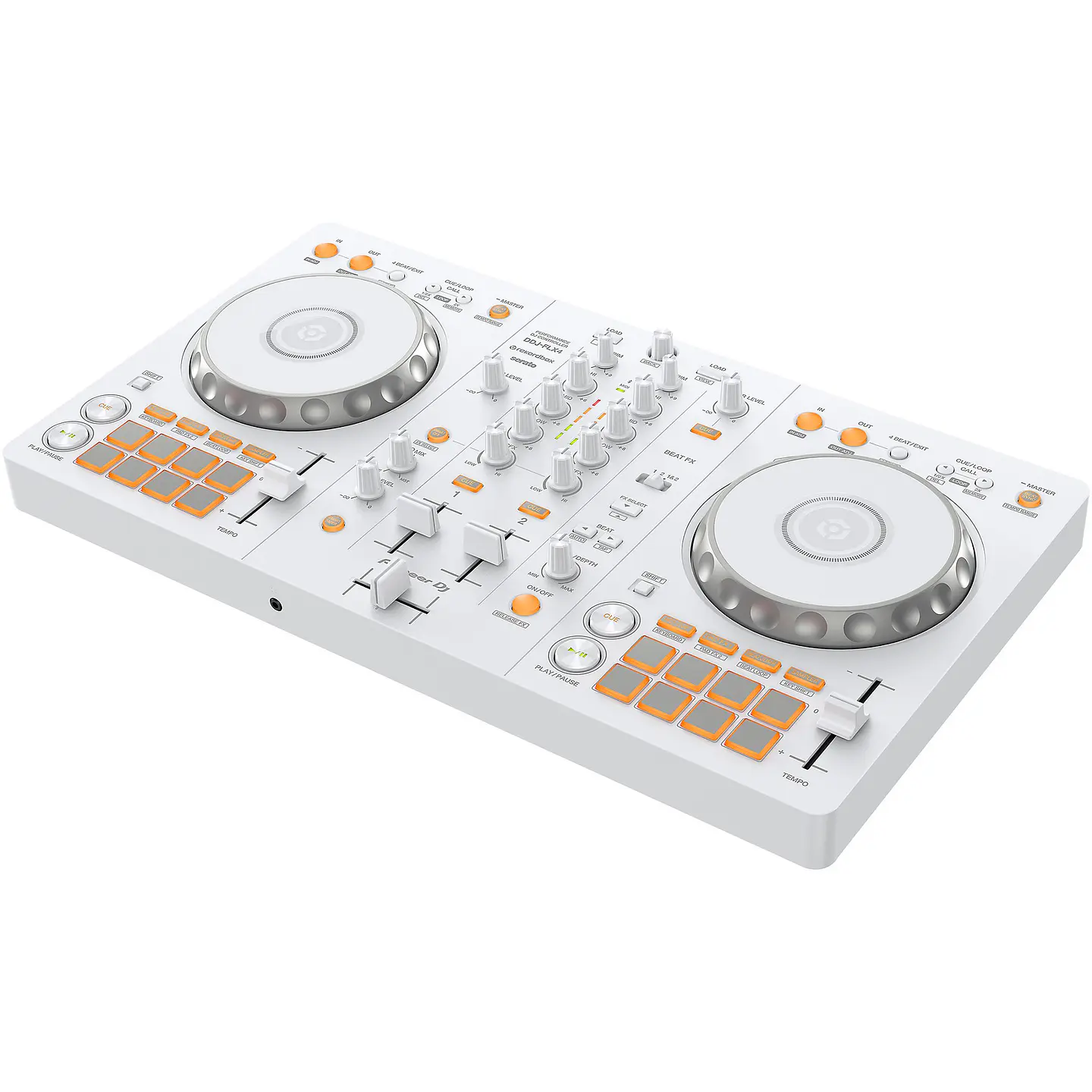 Pioneer DJ DDJ-FLX4-W – Controlador DJ de 2 canales (color Blanco) 3