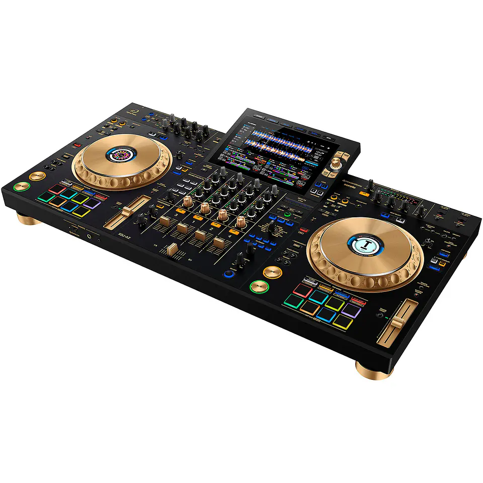 AlphaTheta XDJ-AZ-N - Sistema DJ Todo En Uno de 4 canales (color Dorado) 3