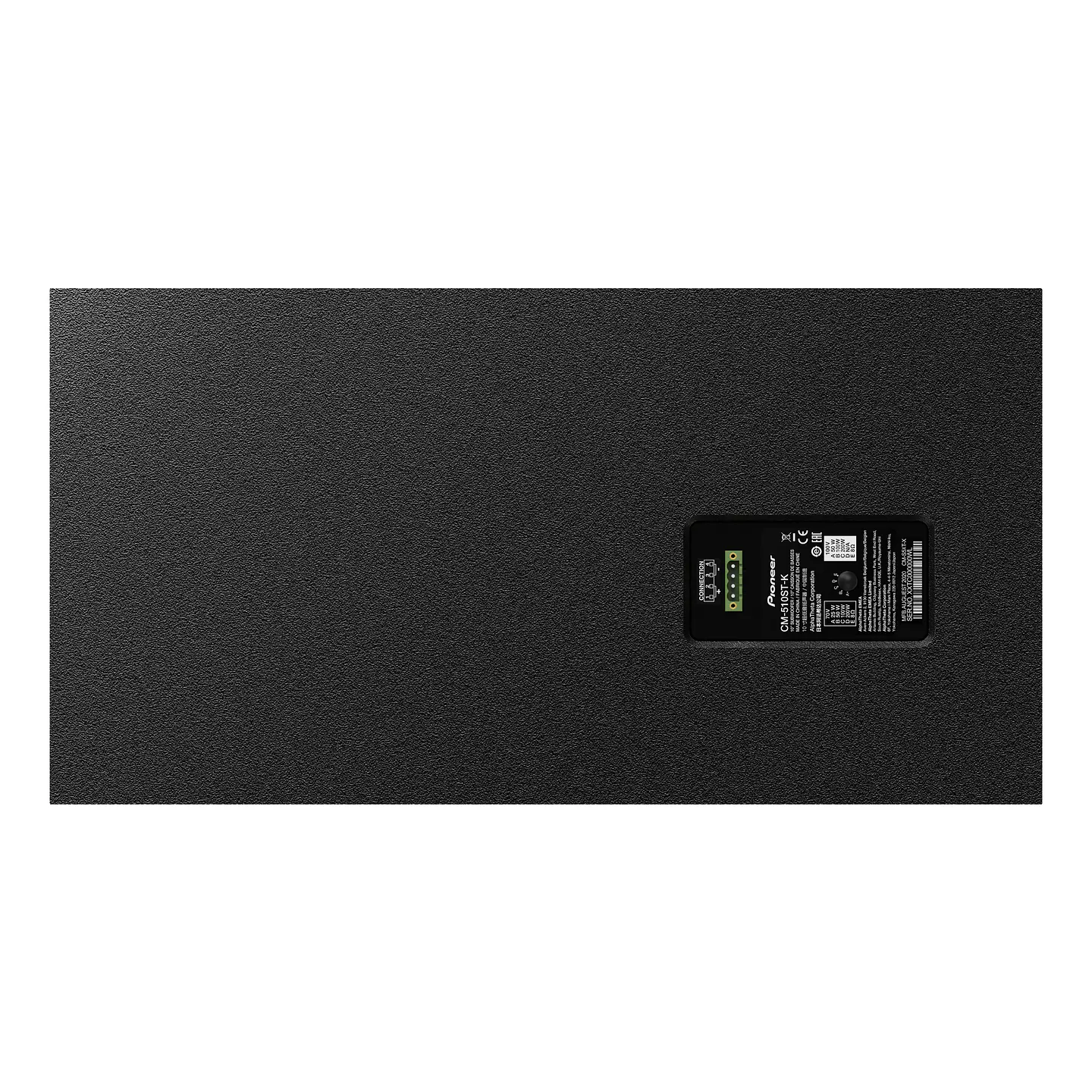 Pioneer Pro Audio CM-510ST-K Subwoofer (Negro) 3