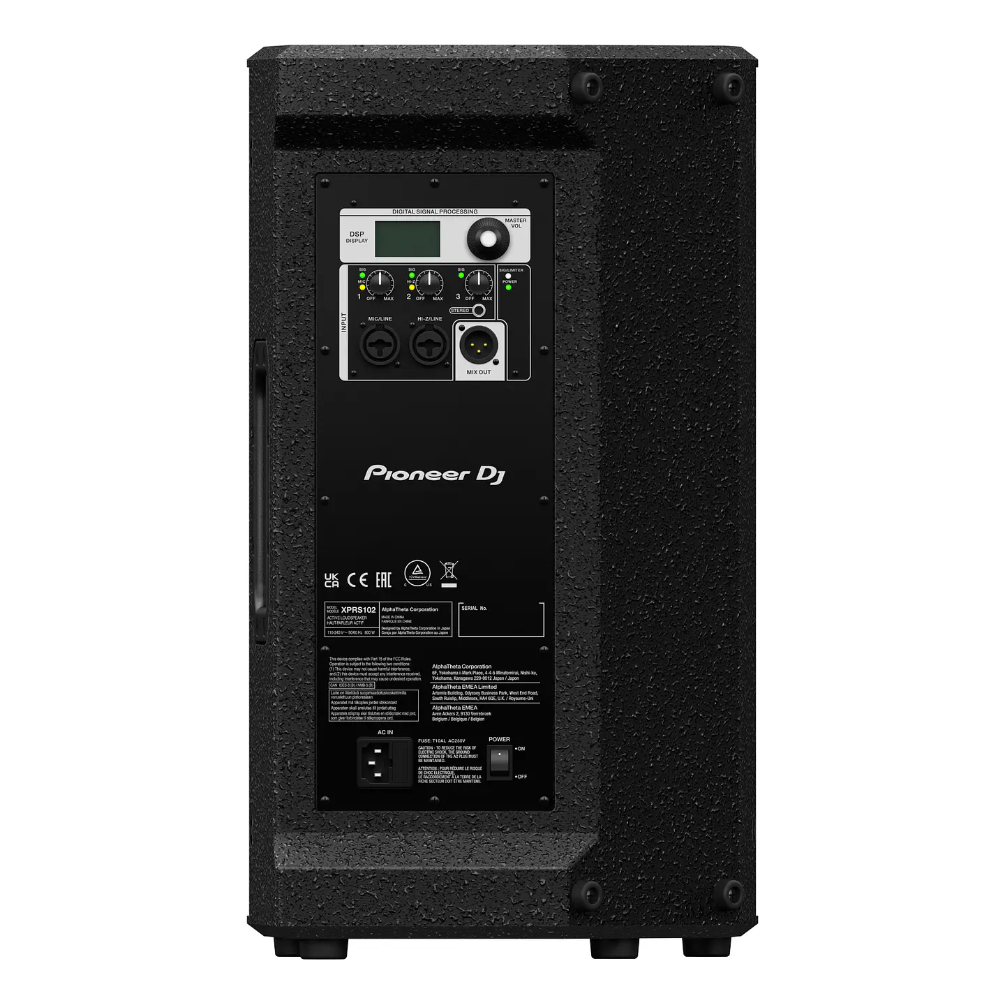 Pioneer Pro Audio XPRS102 Altavoz 3
