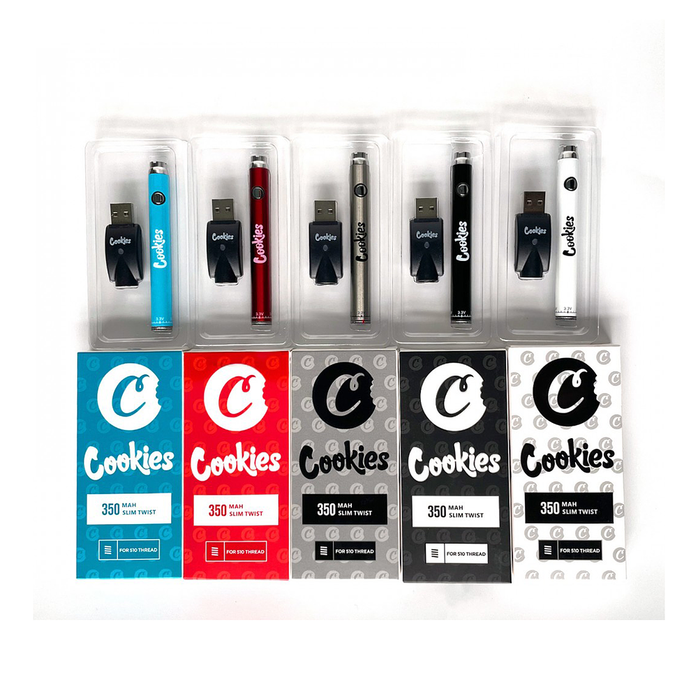 Vaporizador Twist Wax Cbd Cartridge Clear Cookies 900mah