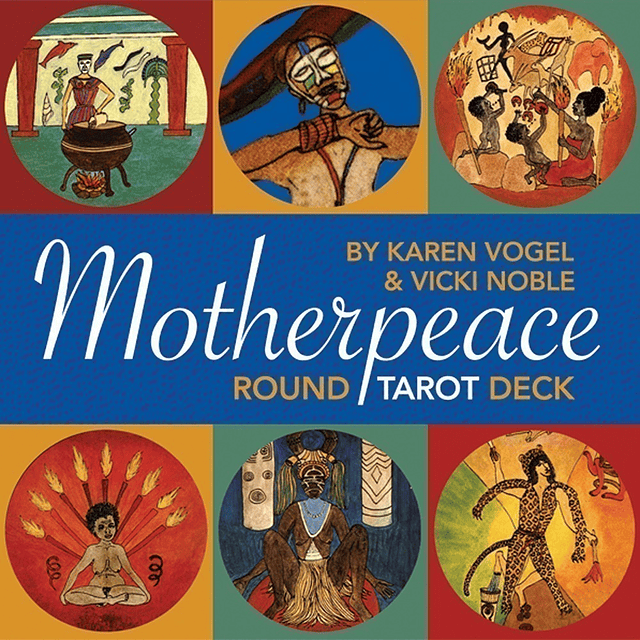 MOTHERPEACE ROUND TAROT DECK Karen Vogel 