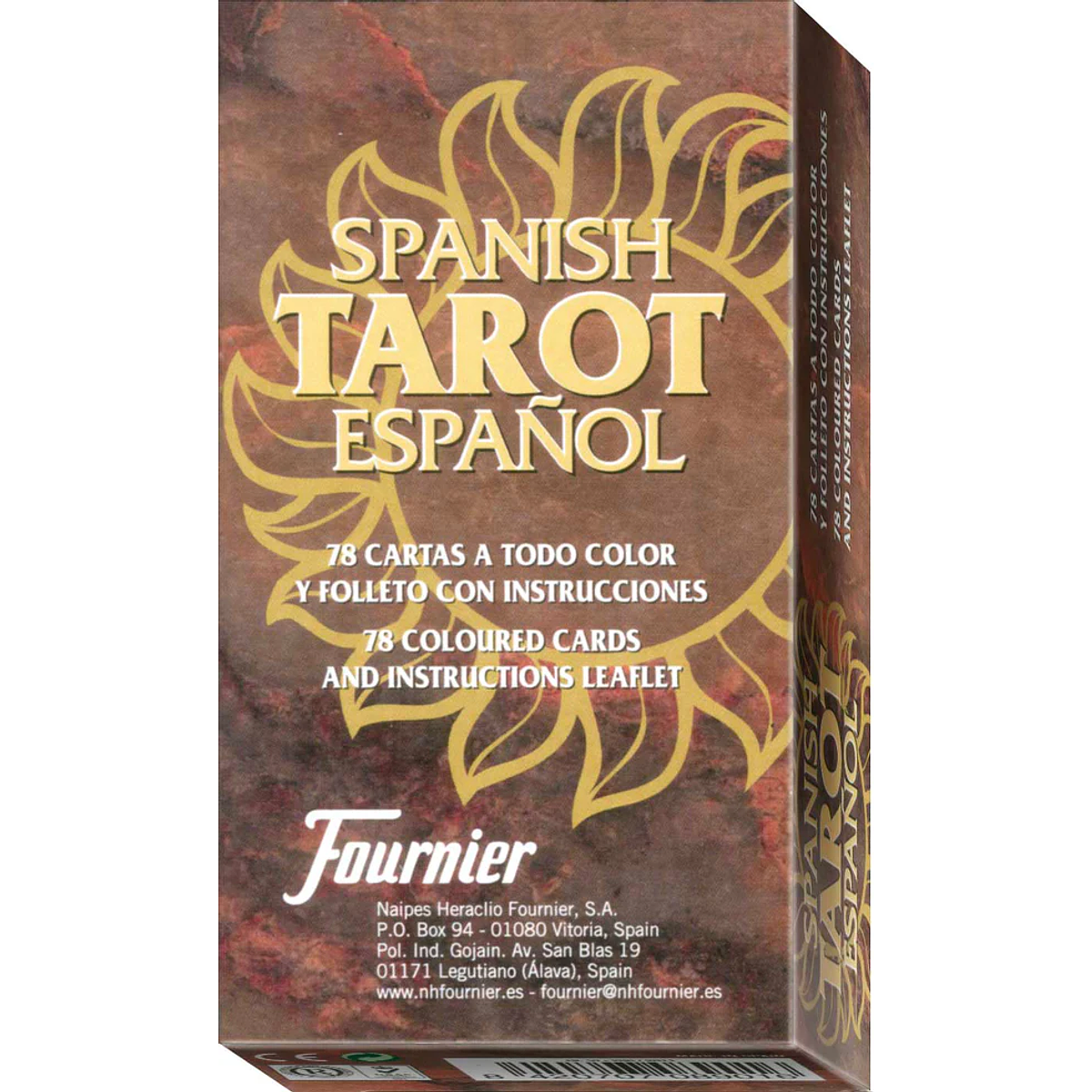 Tarot Español - Mazo de 78 Cartas Y Folleto Con Instrucciones Spanish Tarot