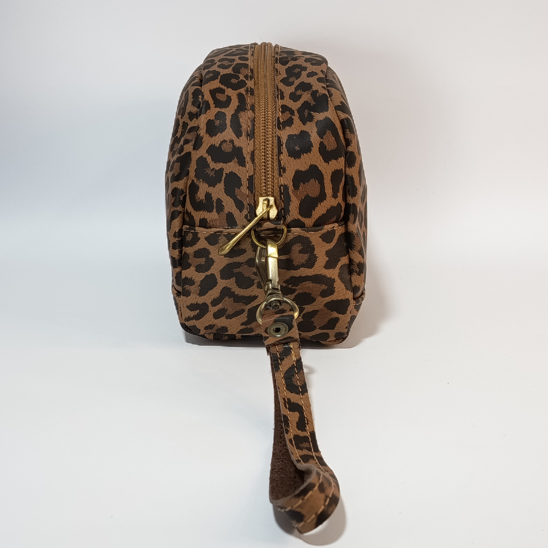 Neceser Atenea Cuero Animal Print  1