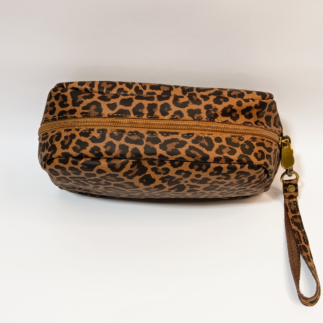 Neceser Atenea Cuero Animal Print  2