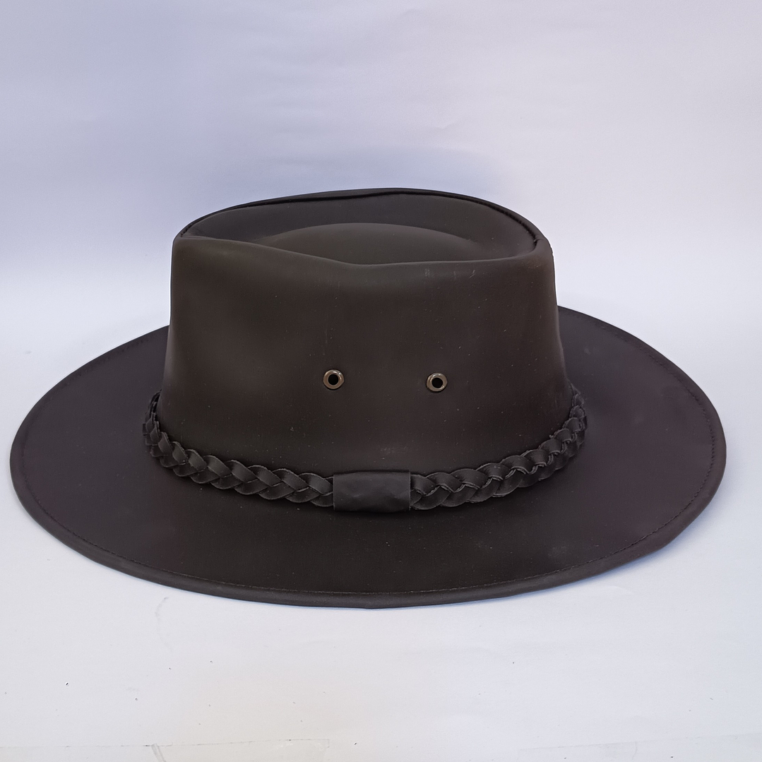 Sombrero Cuero Natural  4