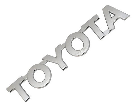 Emblema Logo Para Toyota 11.4x2.1 Cm