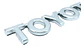 Emblema Logo Para Toyota 11.4x2.1 Cm - Miniatura 2