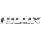 Emblema Logo Para Toyota Hilux Desde año 2016 21.5x3.6cm - Miniatura 1